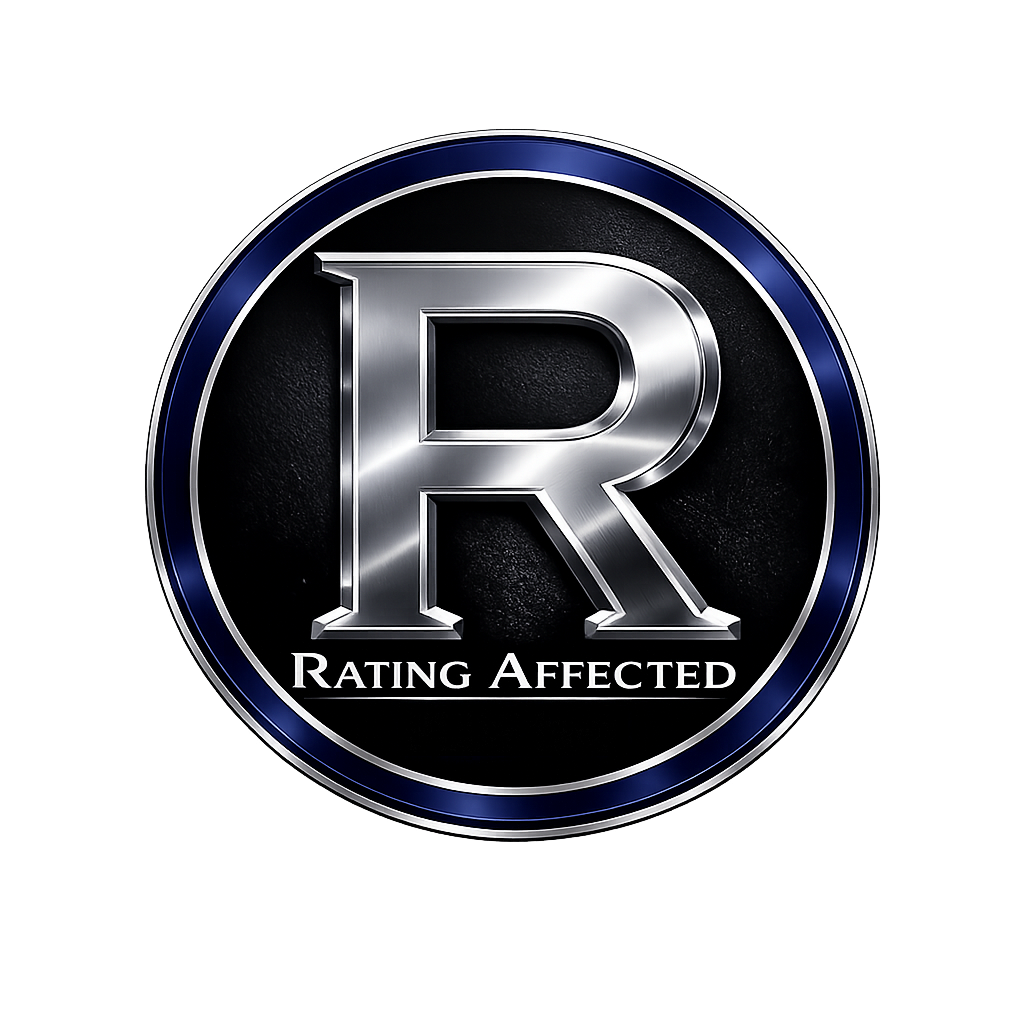 レート戦 RATING AFFECTED ロゴ